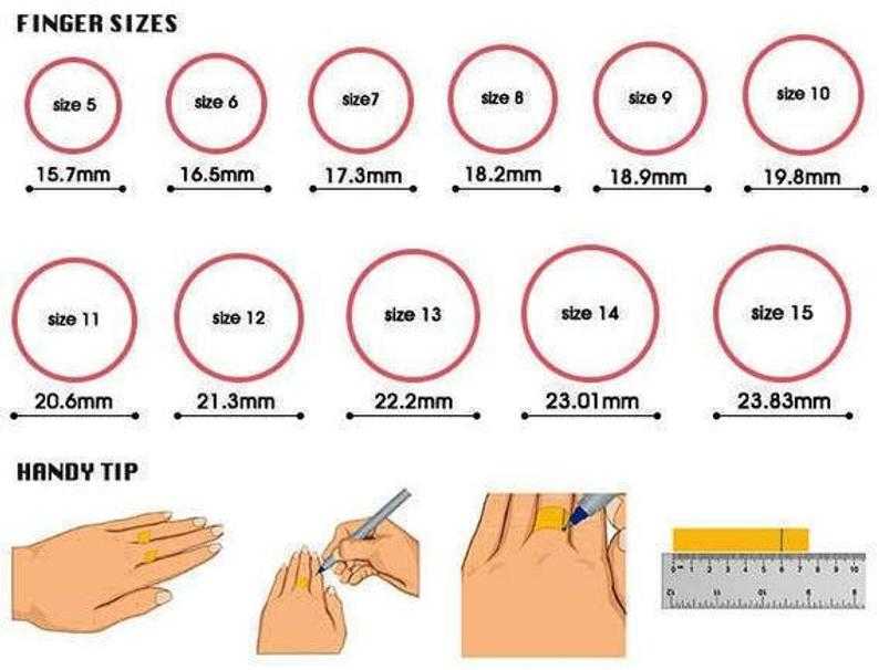 Как в домашних условиях узнать размер кольца