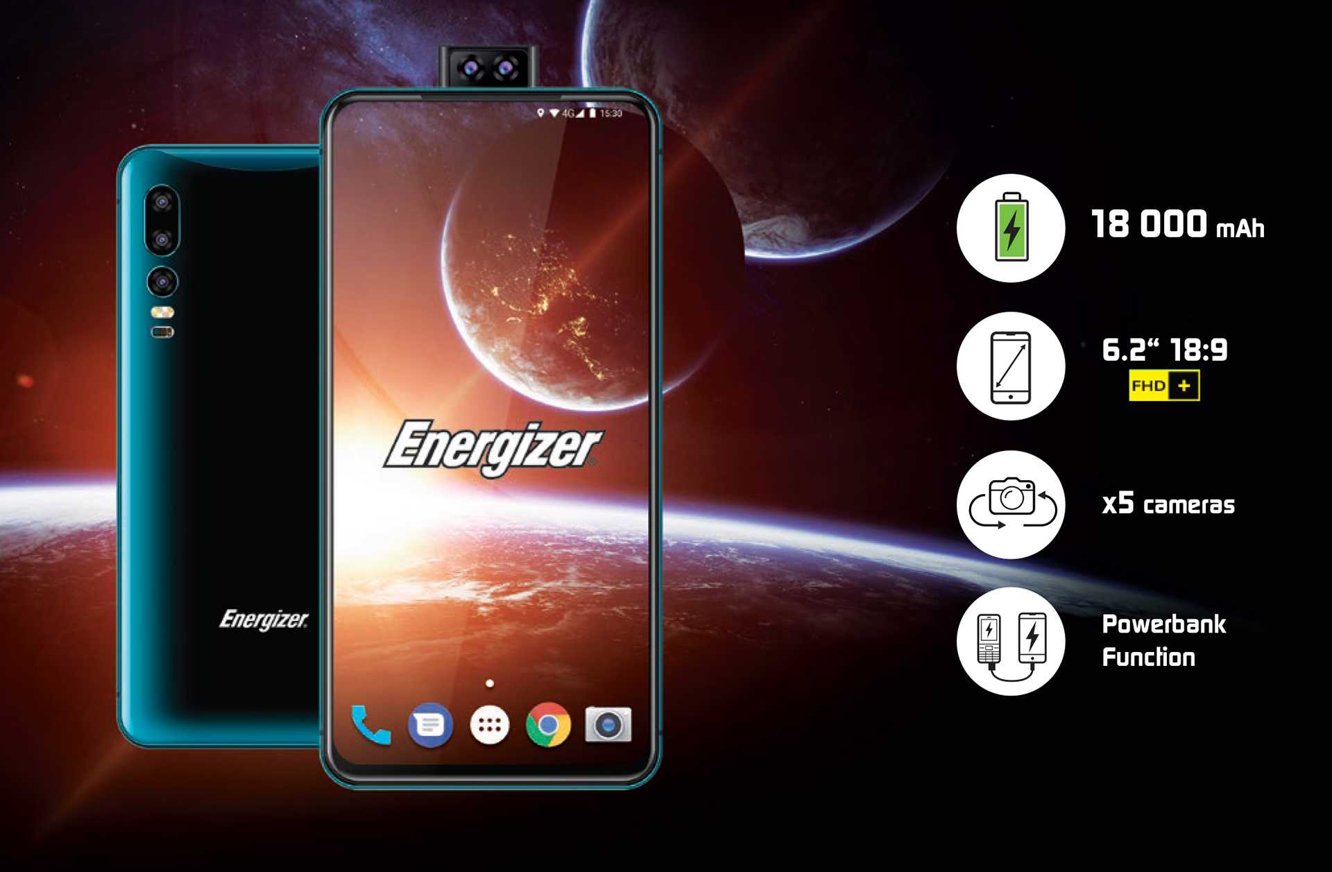 По всей видимости многообещающий смартфон-кирпич Energizer Power Max рендеры которого заинтересовали многие покупателей так и не появится на прилавках магазинов