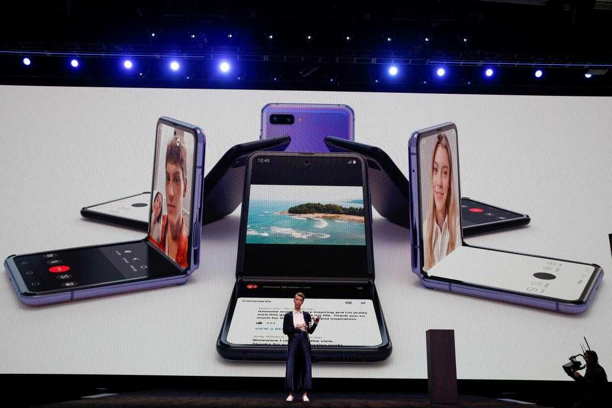 Samsung готовится к презентации нового смартфона со складным экраном ► последние новости