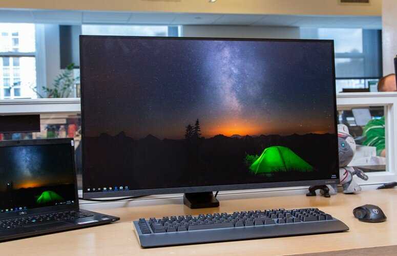 Samsung space sr75 
            monitor review