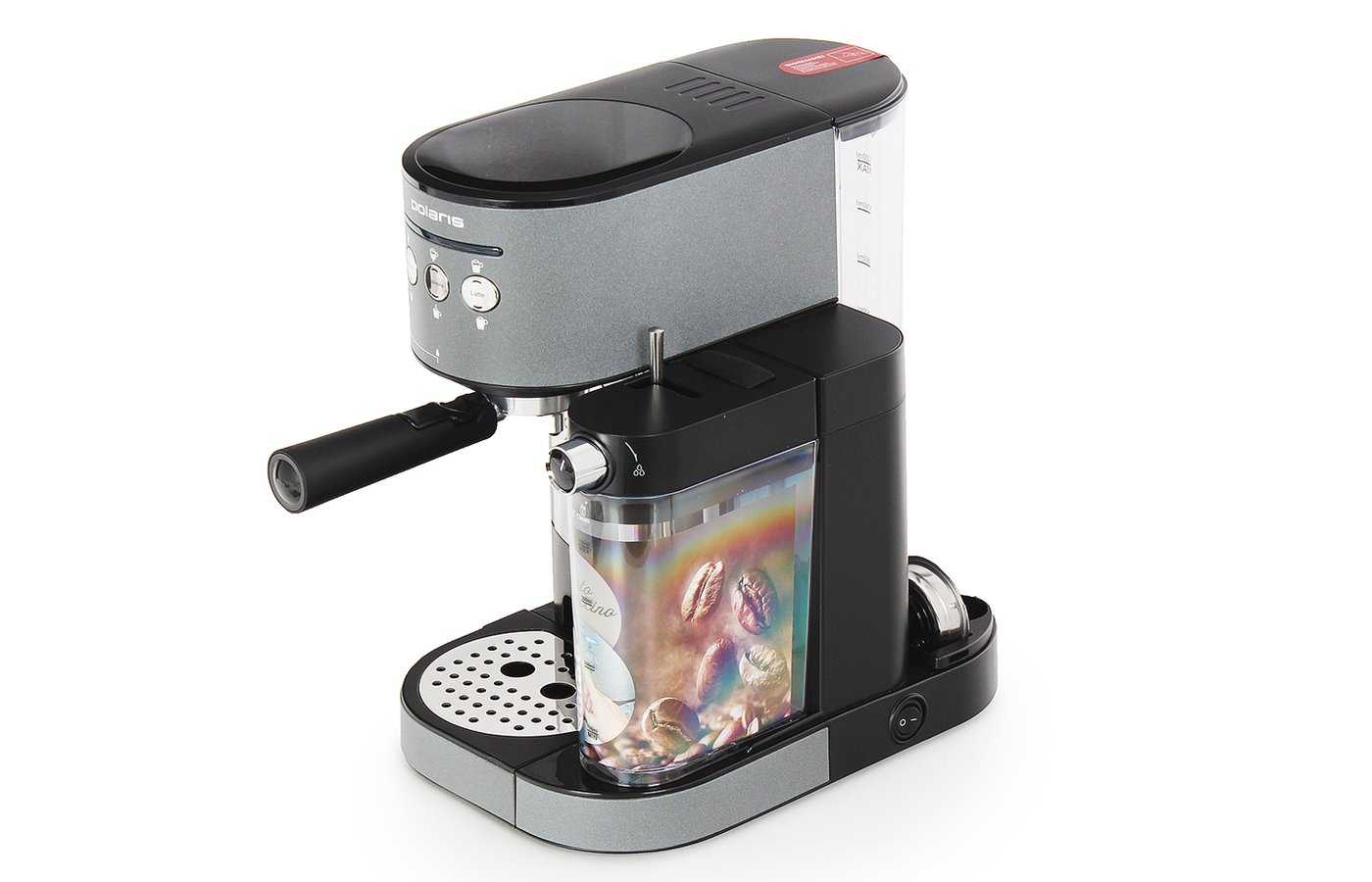 Обзор рожковых кофеварок поларис adore cappuccino с автоматическим капучинатором: polaris pcm 1518ae / 1519ae / 1522e / 1523e / 1525e от эксперта