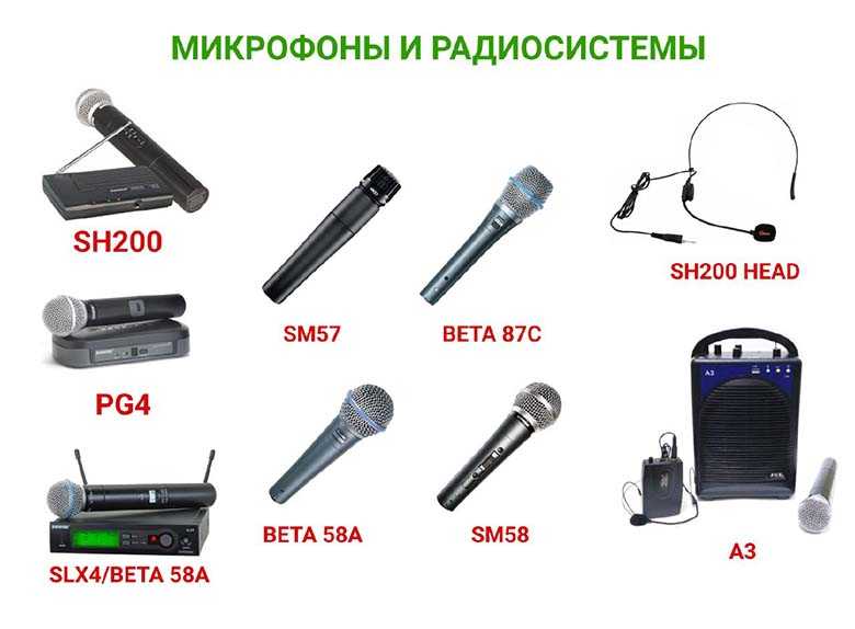 Какой микрофон выбрать: типы, характеристики, советы › лениздат.ру