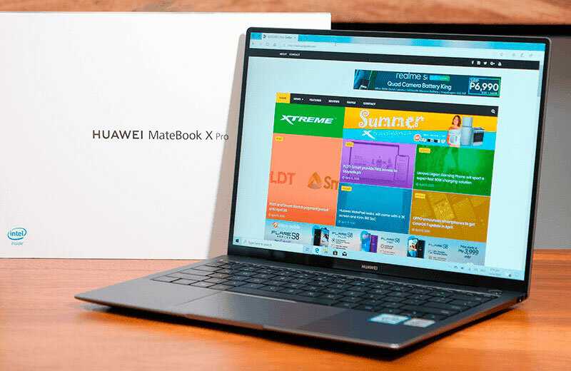 Huawei начала продажи своих первых ноутбуков не на windows. цена