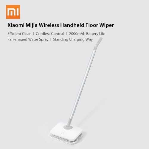 Беспроводная электрошвабра xiaomi mijia wireless electric mop white (wxcdj01swdk) купить по цене 7 900 руб. в интернет-магазине ultratrade