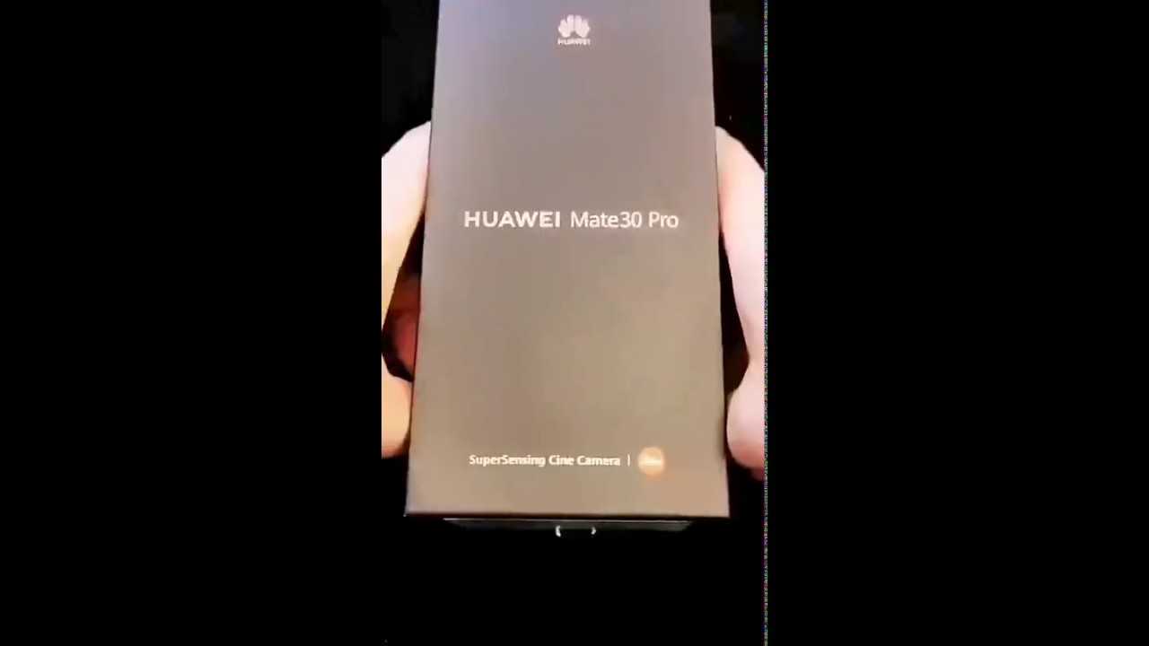 Незадолго до официальной презентации нового флагмана компании в сети появилось видео с распаковкой Huawei Mate 30 Pro Напомним что премьера новинки должна состояться