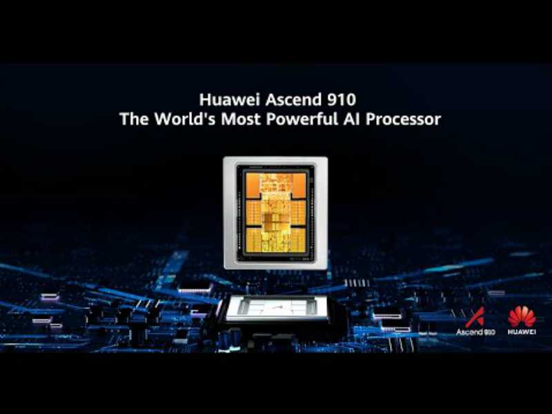 Huawei представила процессор ascend 910 — викиновости