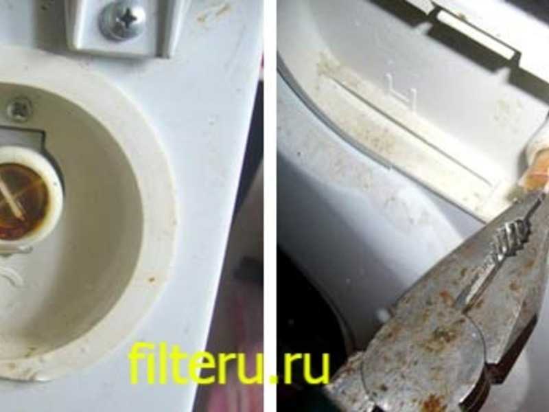 Как почистить фильтр стиральной машины в домашних условиях