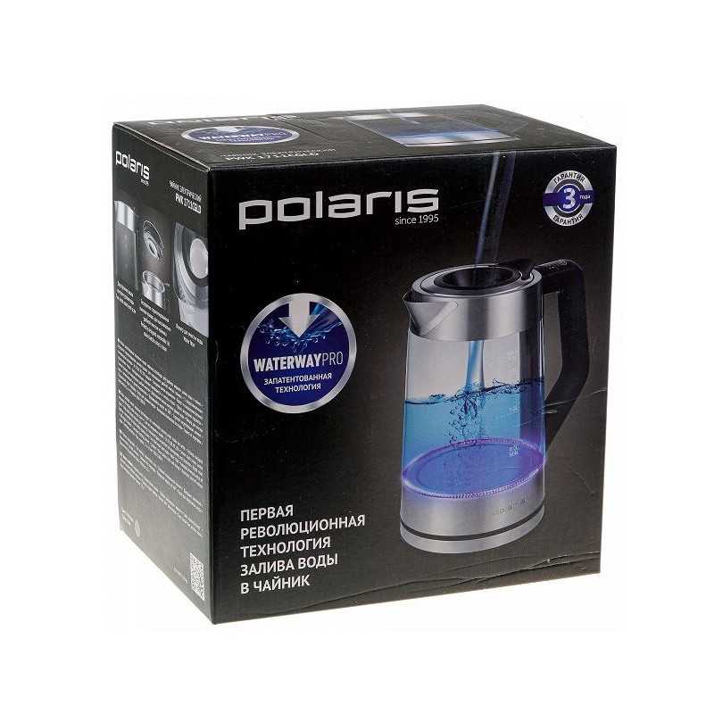 Швейцарский производитель электроники Polaris представил новый электрический чайник PWK 1711CGLD с поддержкой технологии WATERWAY PRO Суть в том что эта модель